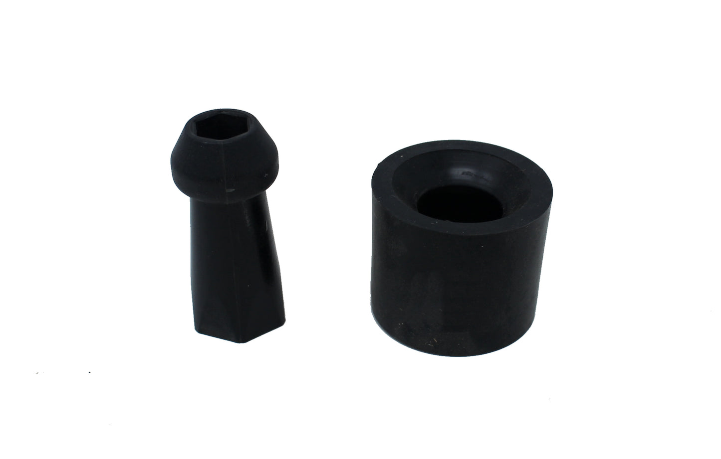 Trailer Door Holder, 2" Plastic Stem with Rubber Socket DH39R