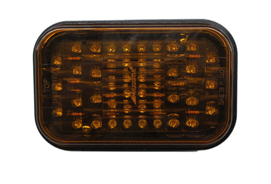 Amber Rectangle Trailer Light LED 7935