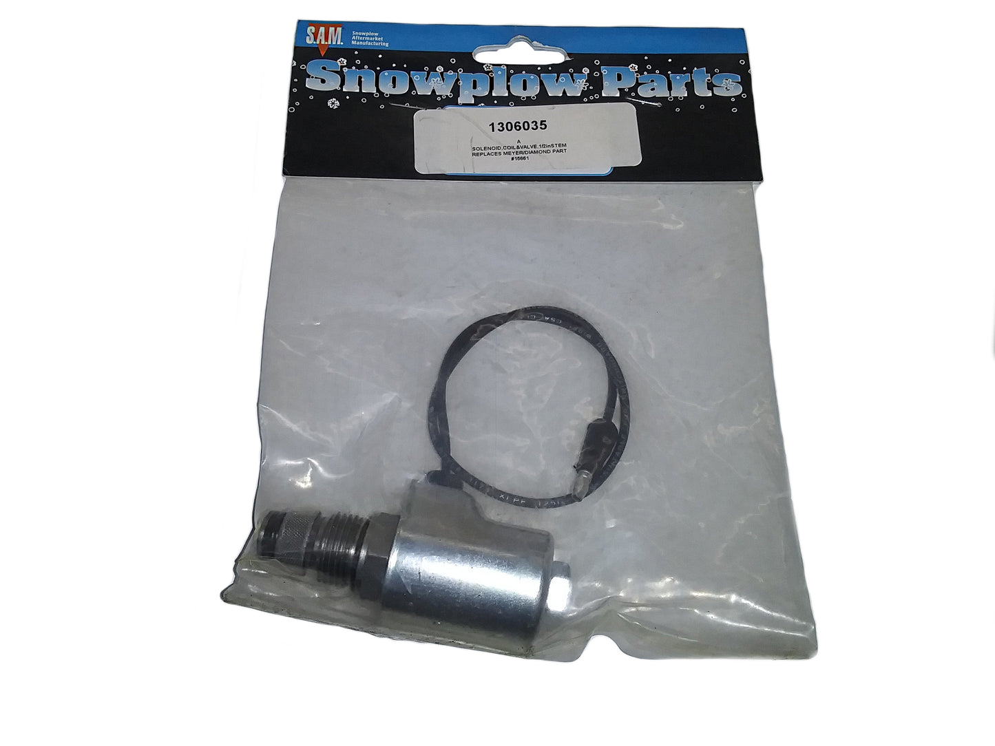 "A" Solenoid (Coil and Valve), 5/8" Stem 15661, 1306035