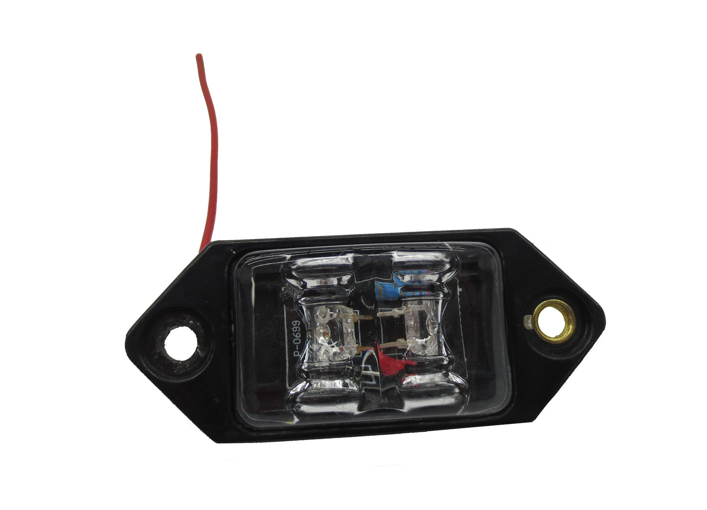 Amber and Red Light, Clearance/Marker, Clear Lens L04-0048ARI