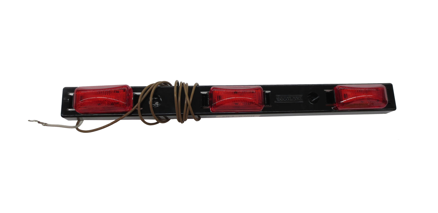 Red ID Light Bar, 3 LED's  - MCL-93RB
