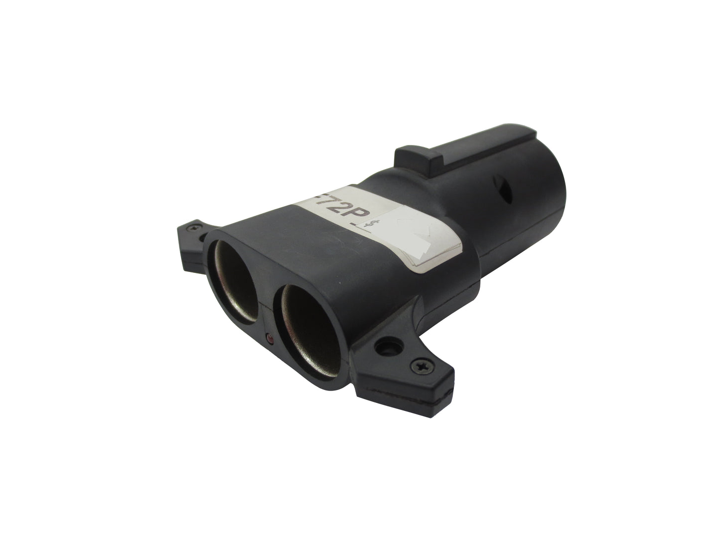 Adapter 7-Way to (2) 12V Power Supplies - F72P