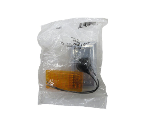 Amber Rectangular Clearance / Marker Trailer Light 126A