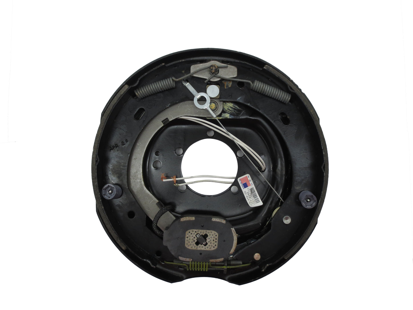 Dexter Electric Brake Assembly 12 In. x 2 In. LH & RH 6k Nev-R-Adjust Combo:23-458, 23-459