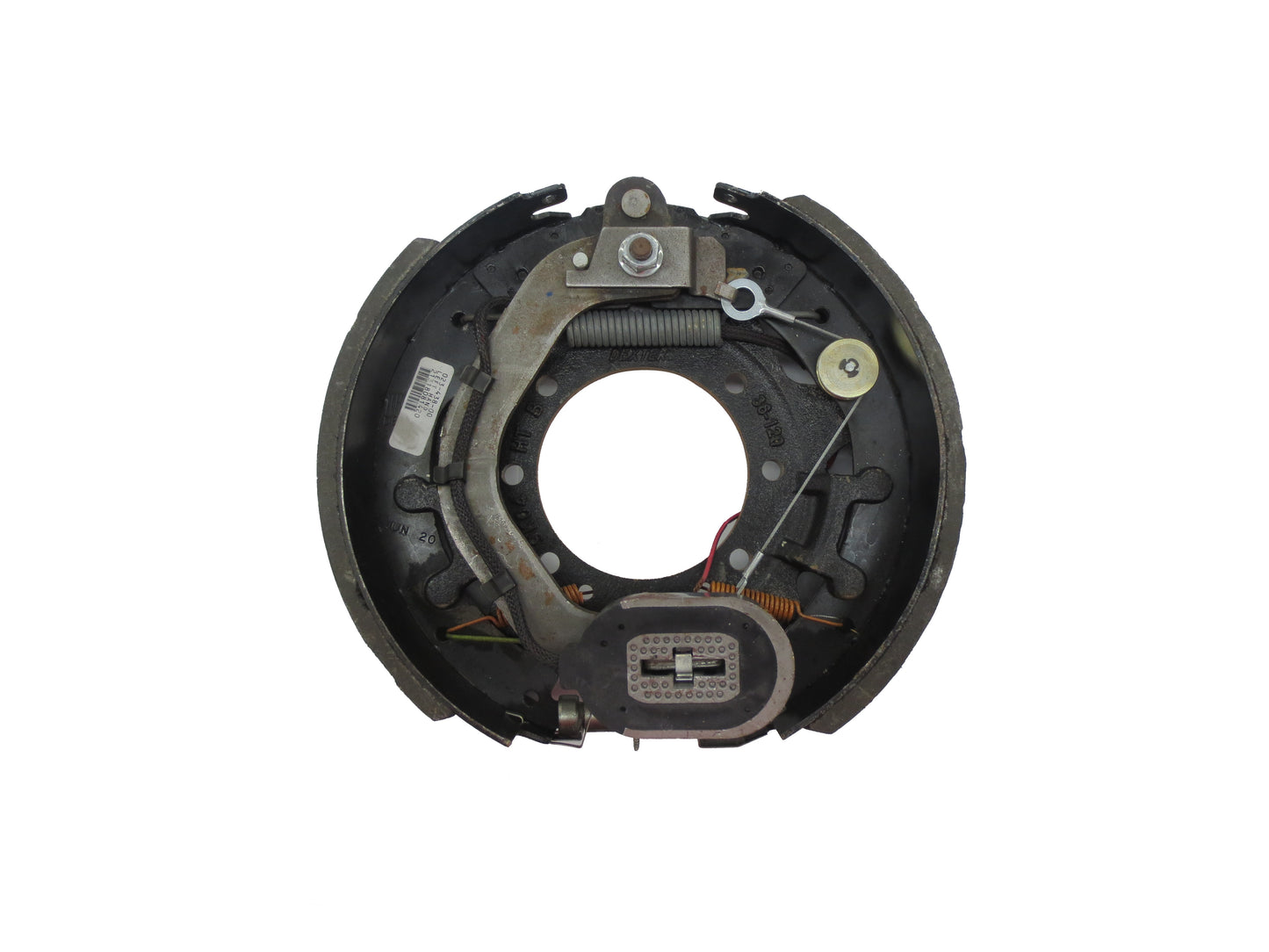 Dexter Electric Brake Assembly 12 1/4 In x 4 In LH & RH, 10k HD, 7-Bolt, Combo:23-438 & 23-439