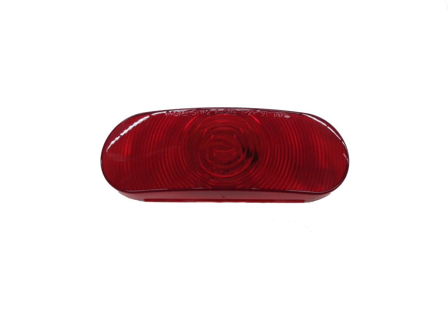 Red 6" Oval Light ST-70RB