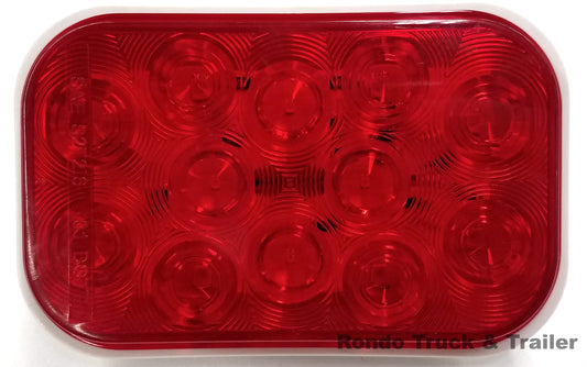 LED Stop / Tail / Turn 5 1/4" x 3 1./2" Light  STL-33RB