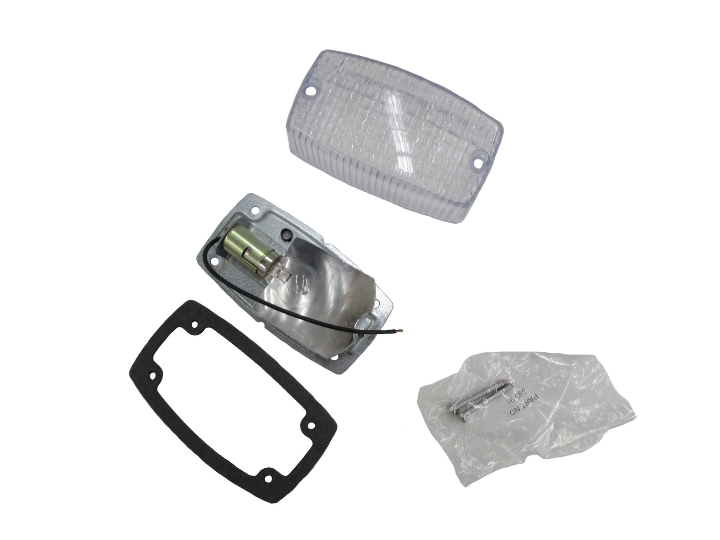 Surface Mount Clear Light - 4 9/16" x 2 1/2" x 1 3/4" 393C