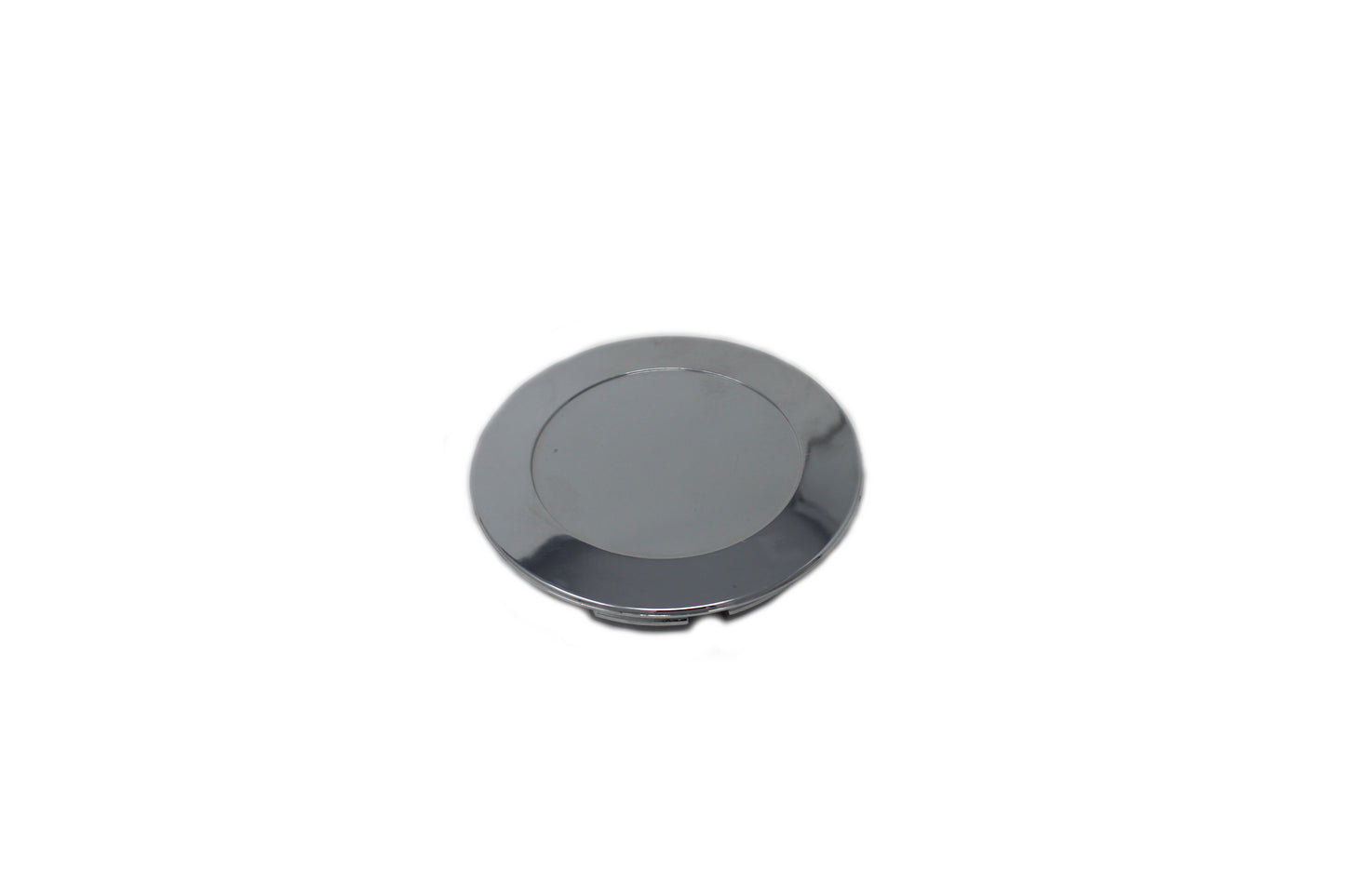 Chrome Plastic Plug for Center Cap, 3.19 Center Hole CCP-60C