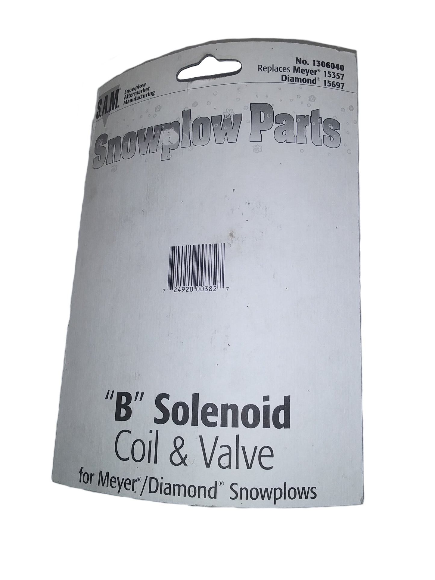 "B" Solenoid (Coil and Valve) 15357/15697, 1306040