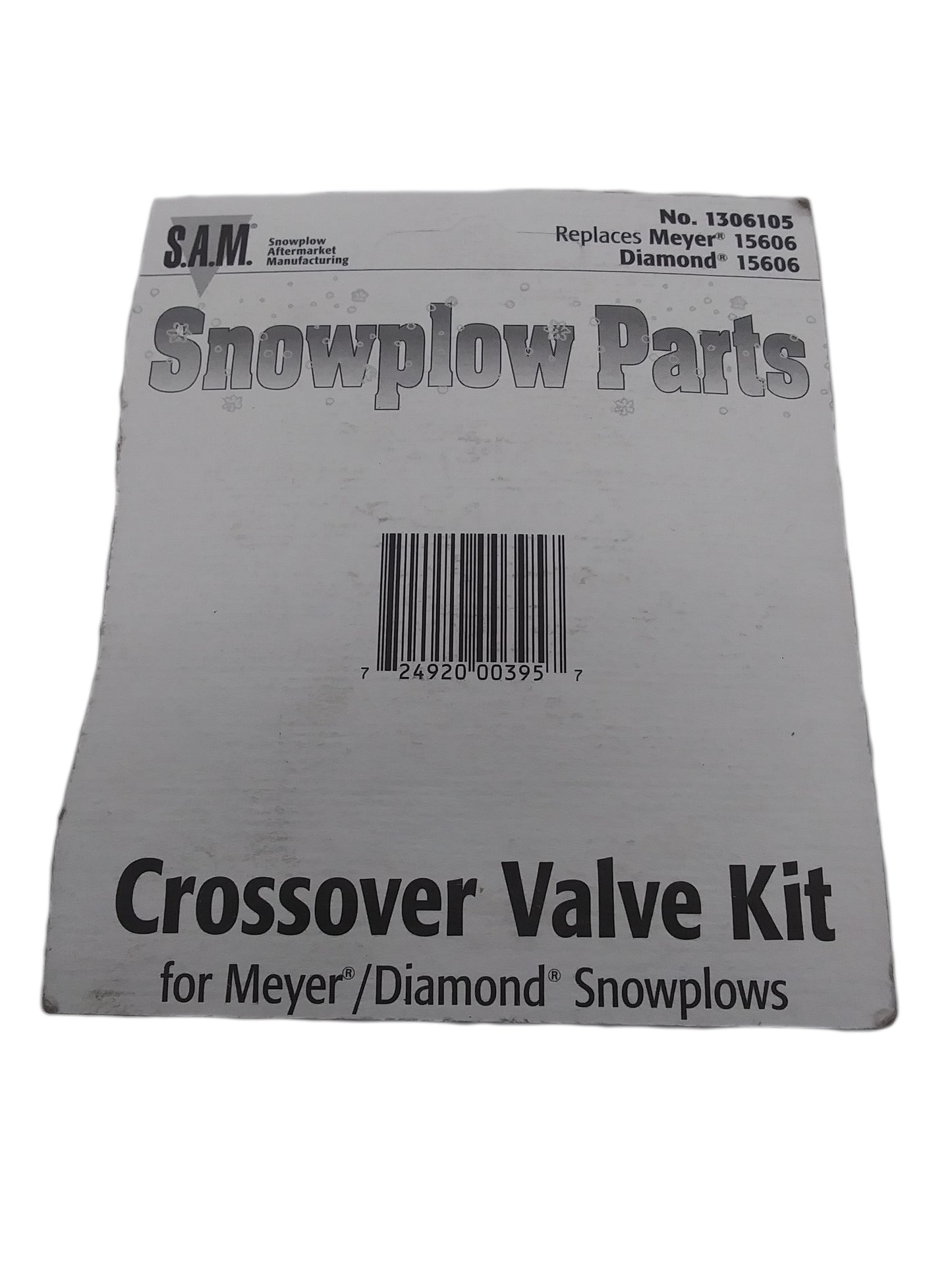 Crossover Valve Kit 15606, 1306105