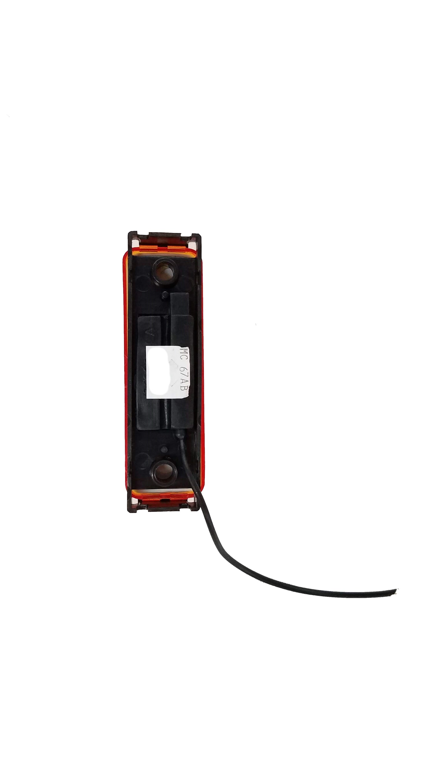 Amber Clearance / Marker Trailer Light Thin Line, 2 Bulb MC-67AB