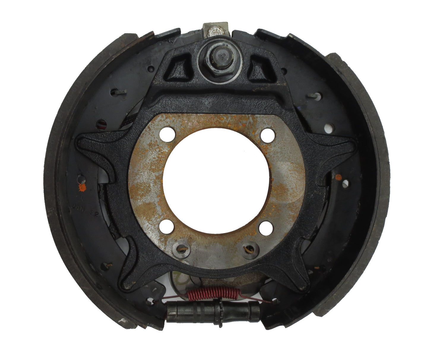 Dexter Left Hand Electric Brake Assembly 12 1/4" x 2 1/2" 7.2k Axles, 4 Bolt 23-428