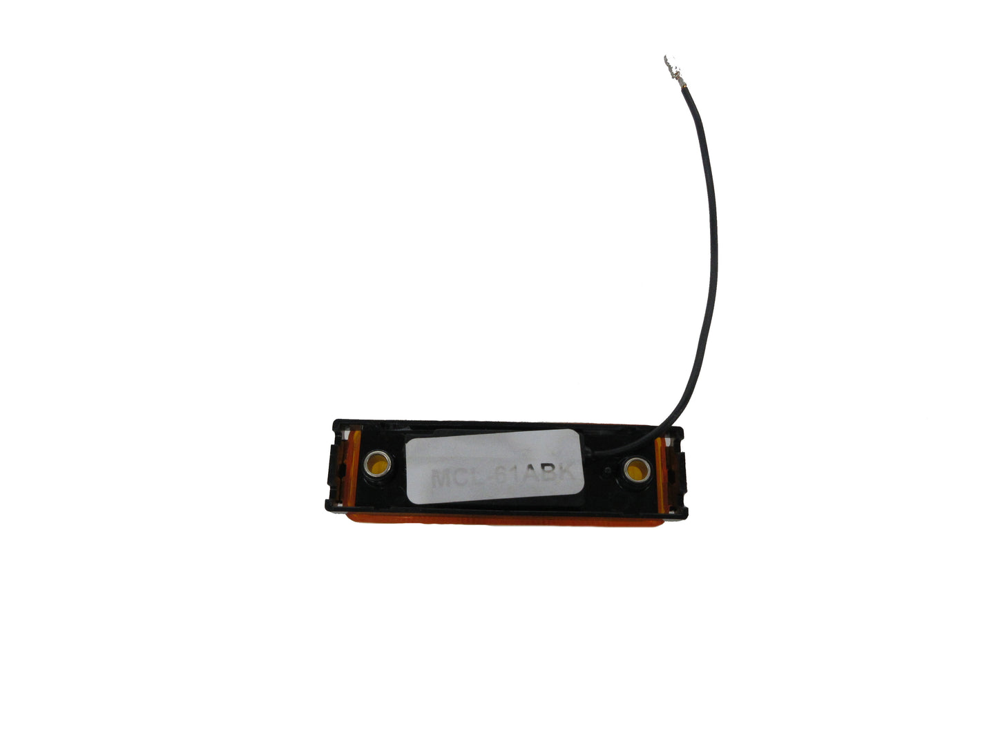 Amber Clearance / Marker Light, Thinline, MCL-61ABK