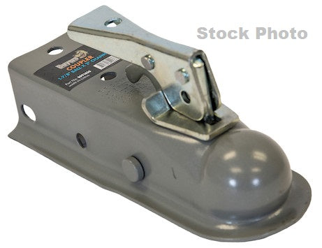 Straight Tongue Coupler - 1-7/8 Inch Ball, 2-1/2 Inch Channel, 0091052