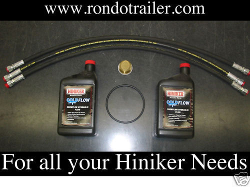 Hiniker Snow Plow- Hoses- Fluid- O-Ring -Filter Kit - 25010236(1), 25010221(1), 957-010-005(3), 25011320(2)