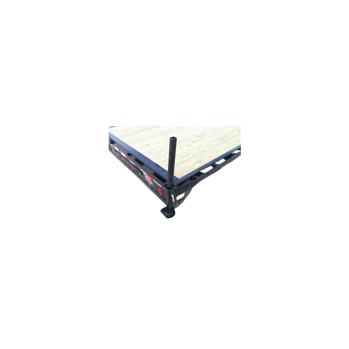 PJ Gooseneck Support Legs 2" square tube (pair) - 140082(2)