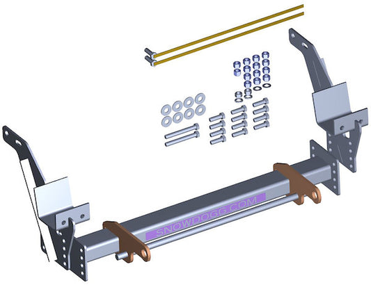 Snow Plow Mount 2005-2015 Toyota Tacoma - 16065205