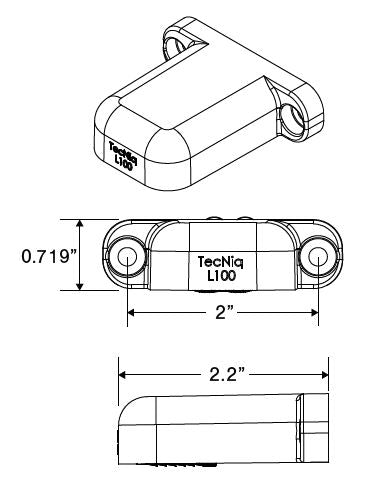 Trailer License Plate Light - L10-WB00-1 or L10-WC00-1