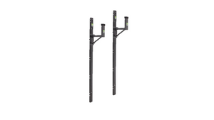 Pack'em Enclosed Trailer Exterior Wall Ladder Rack - PK-28WL/PK-BM