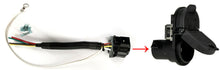 Load image into Gallery viewer, 7-way RV Round 4-flat Trailer Wiring Plug,  Harness - F7M4, OE12, 31980 (6)