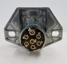 Load image into Gallery viewer, Pollak 7 Pin Round Trailer Socket - 11-702E, 11-721E