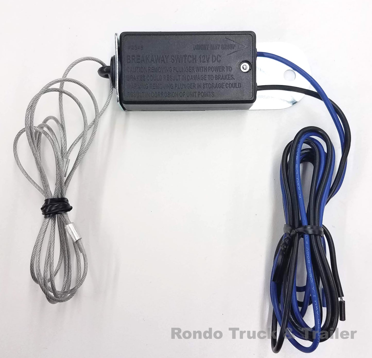 Trailer Breakaway Switch 4' Steel Cable - 2348