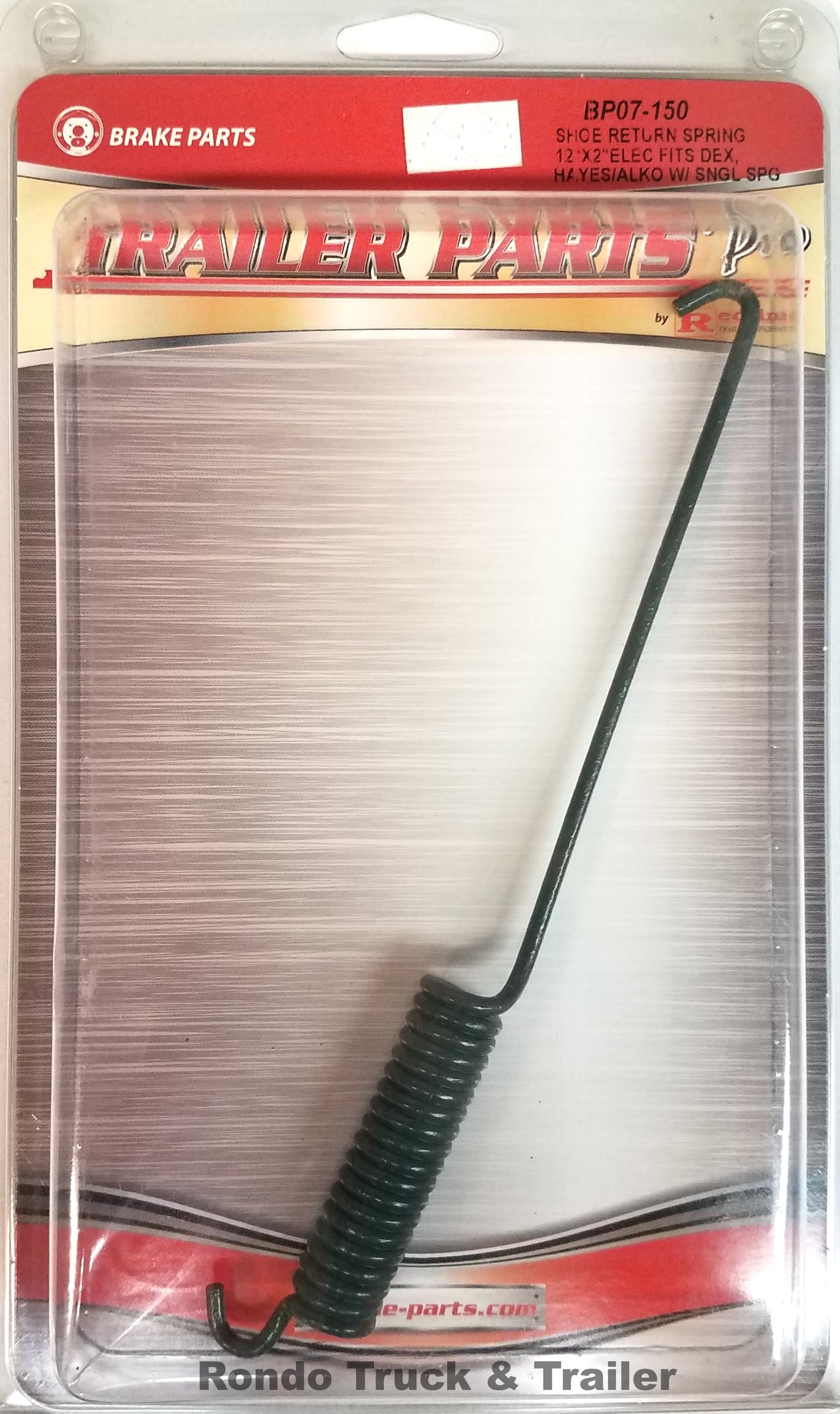 Shoe Return Spring for 12" x 2" Electric Brake Assembly BP07-150
