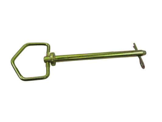 Hitch Pin, 1/2" x 6-1/4" Zinc Plated, with Handle - 25616