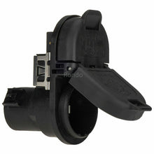 Load image into Gallery viewer, 7-way RV Round 4-flat Trailer Wiring Plug, Bracket &amp; Harness - F7M4, BKM4, OE12, 31980 (6)