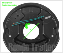 Load image into Gallery viewer, Dexter 10&quot; x 2.25&quot; Electric Brake Trailer Left Hand side with Bearing, Race &amp; Seal - 23-26(1), bearings, races, seal