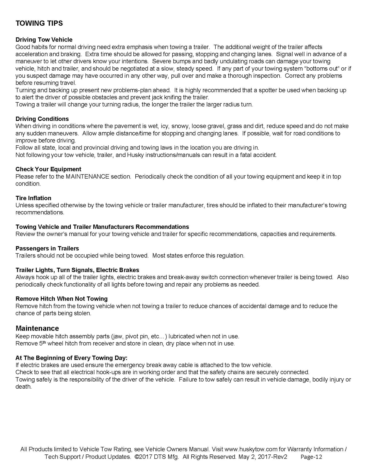 Husky Puck System 5th Wheel Adapter - 33009