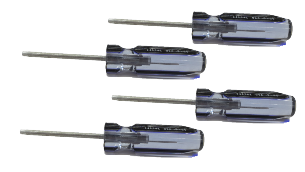 Torx T25 Screwdriver - 4 Pack -  341941