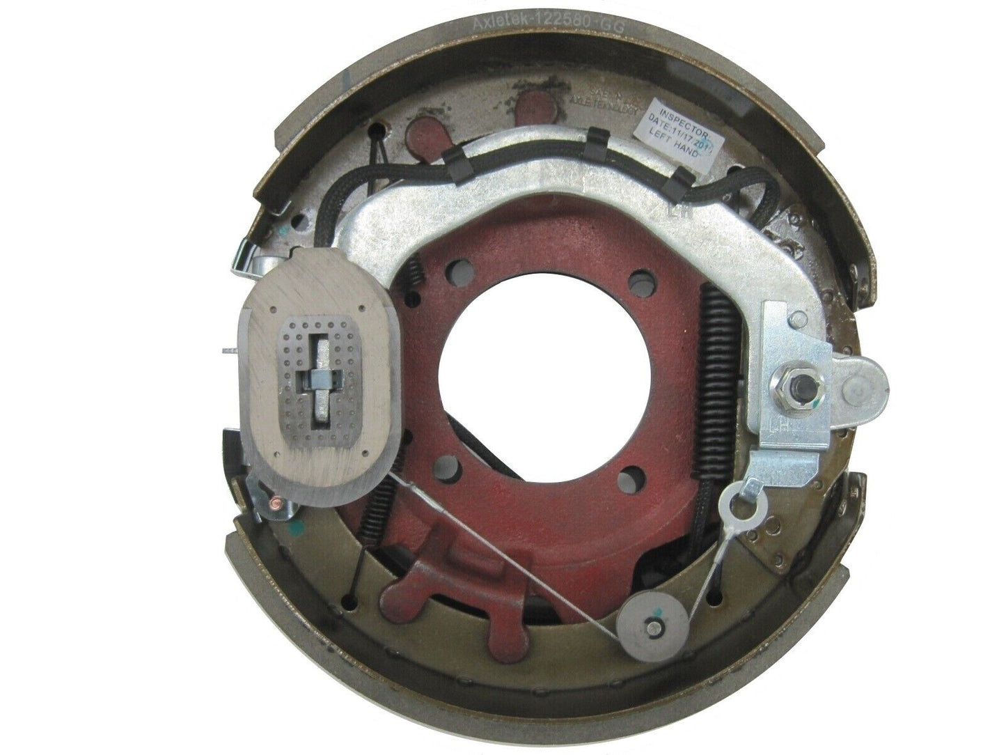 Electric trailer brakes assembly 4 hole for 8000# Axle, 12-1/4"x3-3/8" LH & RH - 31-5120(1), 31-5121(1)