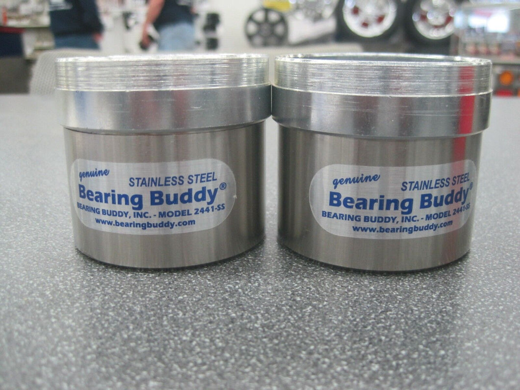 Bearing Buddy trailer wheel bearing EZ lube & protector Stainless steel 2441SS - B-42444