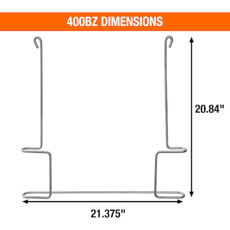 Anti-Sail Brackets for 20" Wide Mud Flaps - 400BZ
