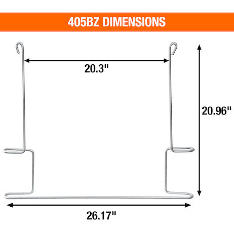 Anti-Sail Brackets, Galvanized - 405BZ