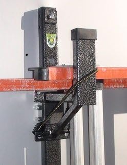 Pack'em Enclosed Trailer Exterior Wall Ladder Rack - PK-28WL/PK-BM