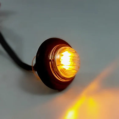 Amber Clearance / Marker Light Clear Lens, 3/4