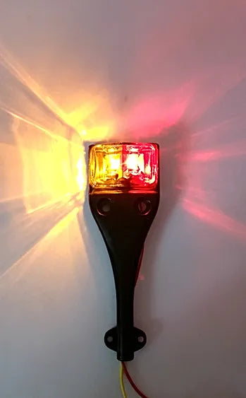 Amber & Red Right Fender Trailer Light L04-0040R