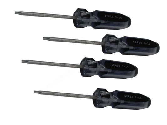 Pratt-Read Torx T15 Screwdriver - 4 Pack - 42415