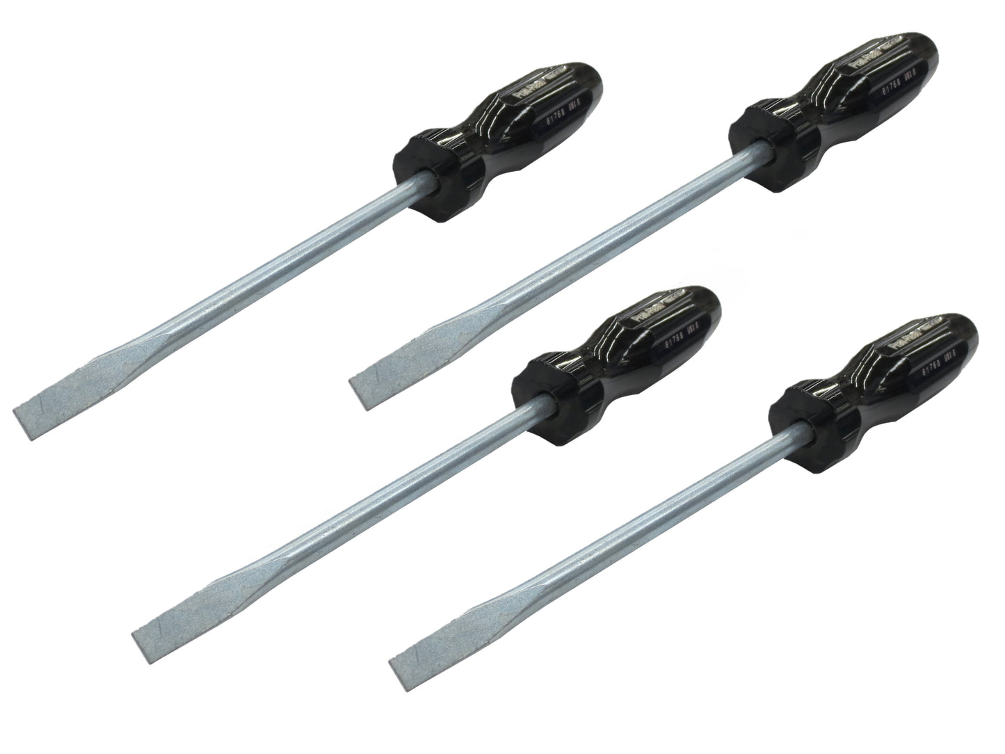 Pratt Read 5/16" x 6" Flat Screwdriver - 4 Pack - 81758