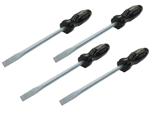 Pratt Read 5/16" x 6" Flat Screwdriver - 4 Pack - 81758