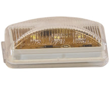 Load image into Gallery viewer, 2.5 Inch Clear Surface Mount Marker Light With 3 LED&#39;s - 5622304