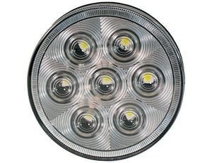 4 Inch Round Backup Light with 7 LED's - 5624356