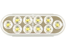 Load image into Gallery viewer, 6 Inch Oval Clear Backup Light- 10 LEDs- 5626311