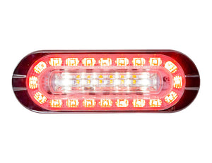 6 Inch Stop/Turn/Tail light and an Amber Strobe light - 5626432