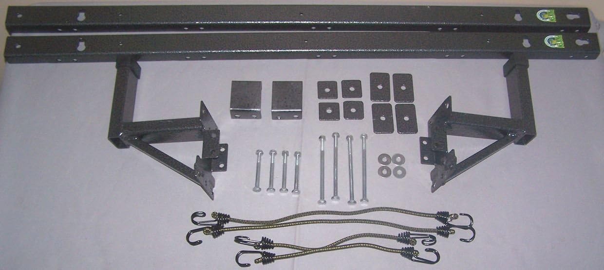 Pack'em Enclosed Trailer Exterior Wall Ladder Rack - PK-28WL/PK-BM