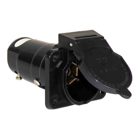 7-Way RV Plug Socket, Plastic Vehicle End 77-S