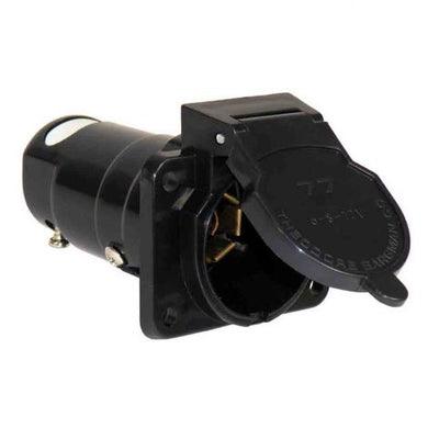 7-Way RV Plug Socket, Plastic Vehicle End 77-S